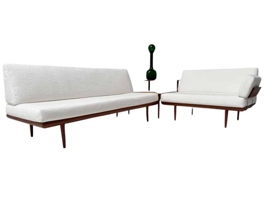 Minerva Sofa Set by Peter Hvidt & Orla Molgaard Nielsen for France & Søn, 1960s
